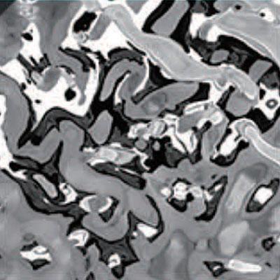 201 304 316 Lámina de acero ondulada de agua espejo pulido champán color dorado decorativo 4