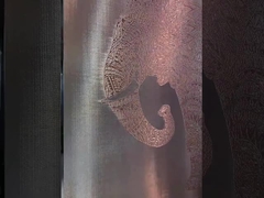 Reja de cobre personalizable Reja de metal versátil en varias formas