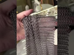 Mejora tu espacio con una malla de anillos metálicos duraderos ¡Mira cómo se hace!