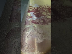 0Papel de pared de malla de cobre de arte de espesor de.4 mm para interiores sofisticados y lujosos